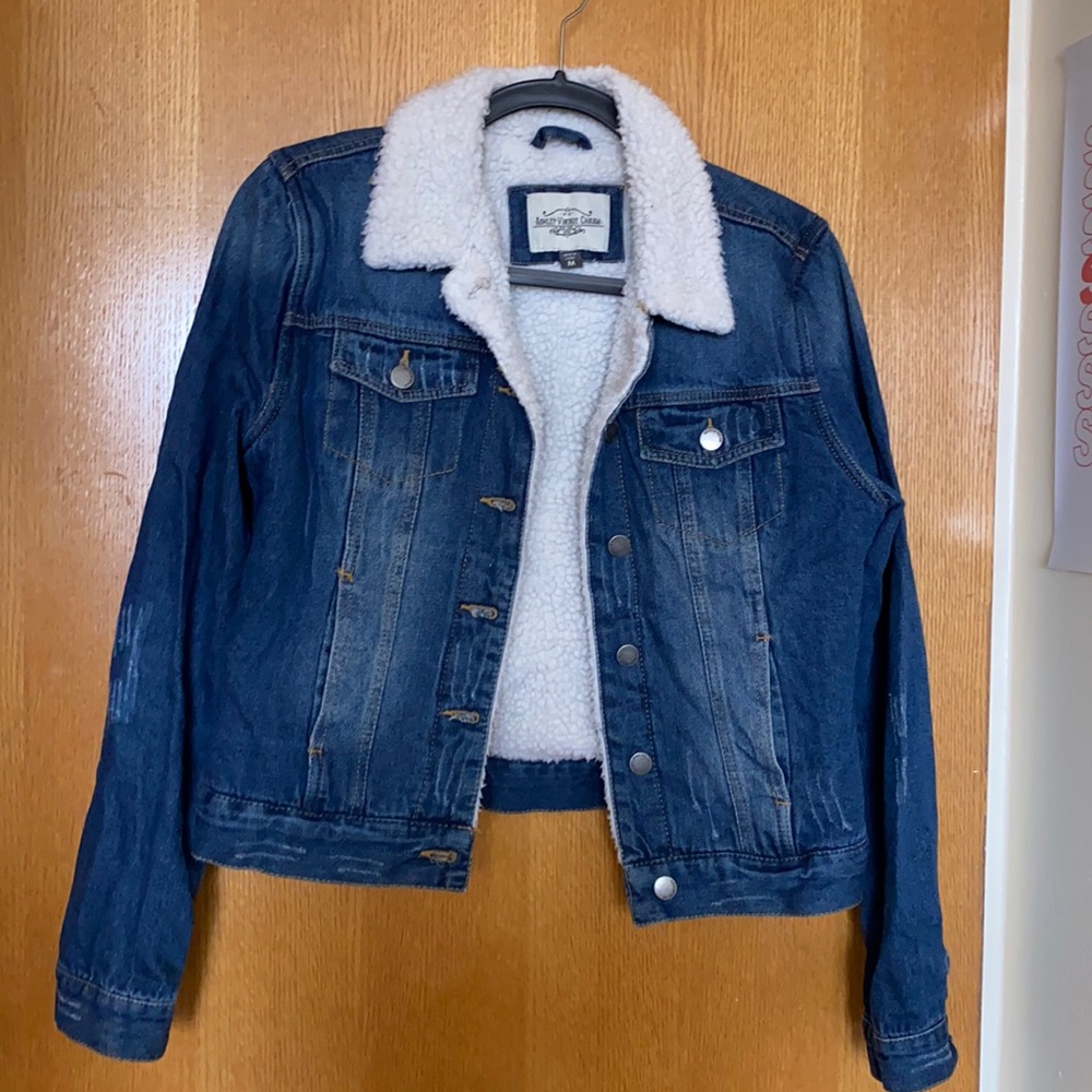 Sherpa Lined Jean jacket